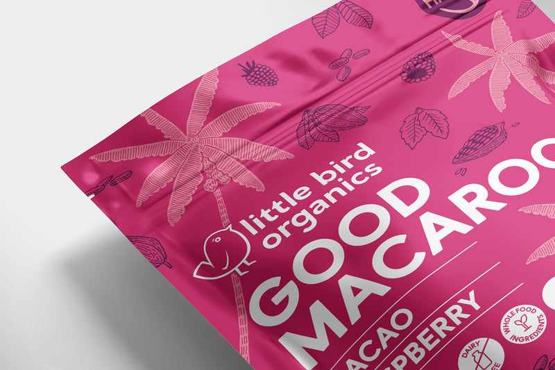 Good Macaroons - Cacao + Raspberry
