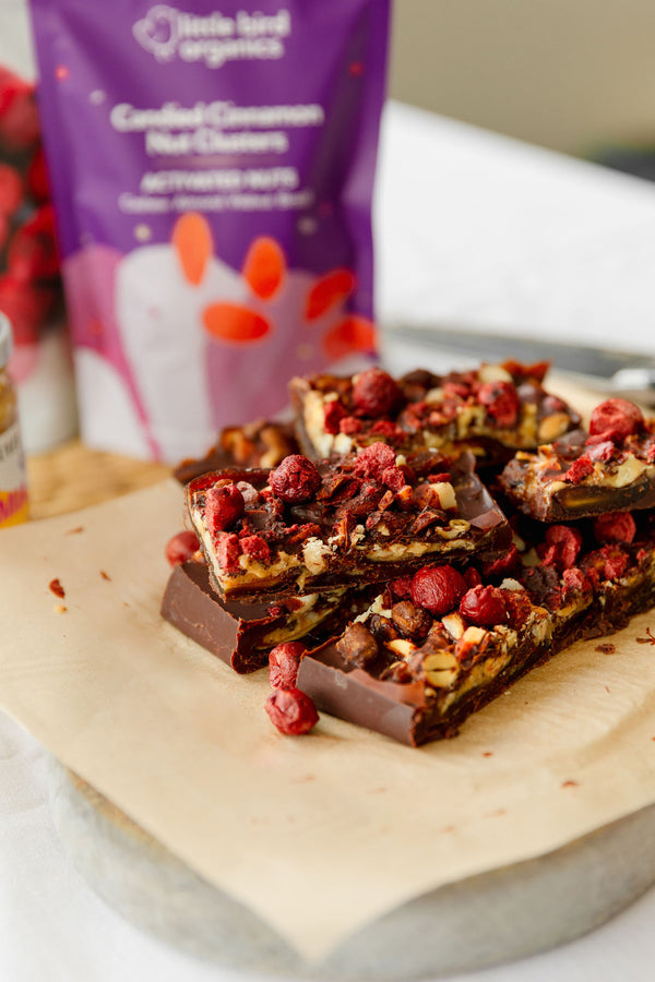 Candied Cinnamon & Cherry Nut Bark