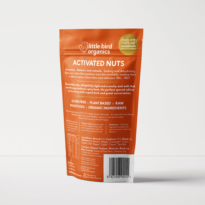 Deluxe Activated Nuts - Spicy Barbecue