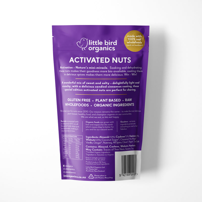 Deluxe Activated Nuts - Candied Cinnamon
