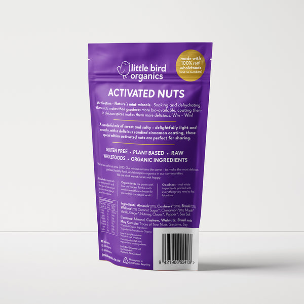 Deluxe Activated Nuts - Candied Cinnamon