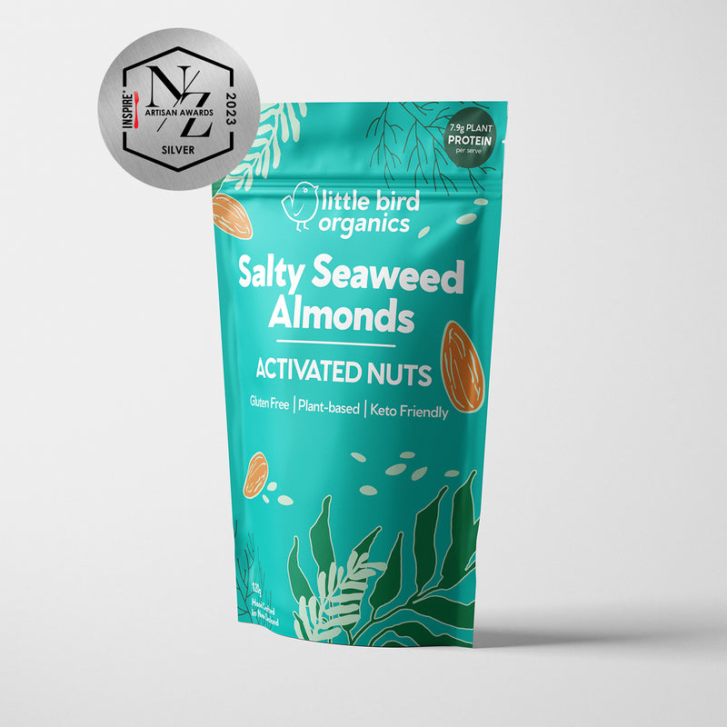 Activated Nuts - Salty Seaweed Almonds
