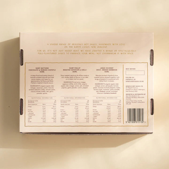 Apostle Hot Sauce - Disciples of Taste Gift Box
