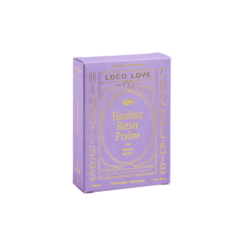 Loco Love Hazelnut Praline - Twin Pack