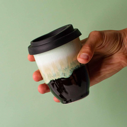 Pottery for the Planet Sexy Lime Travel Cup 8oz
