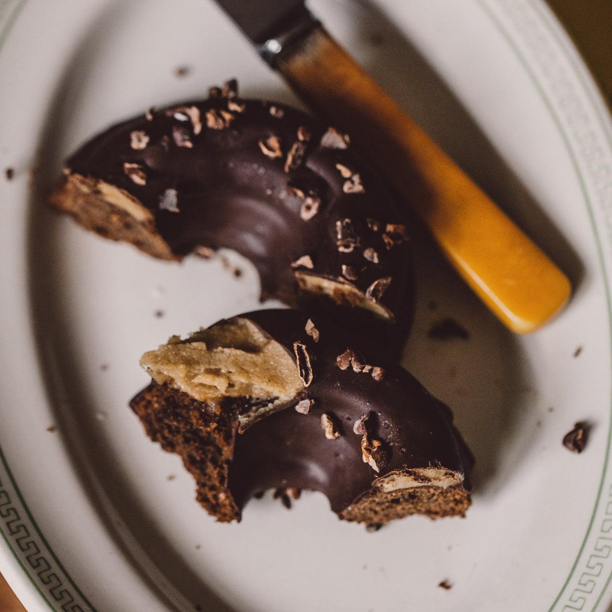 Salted Caramel Donuts