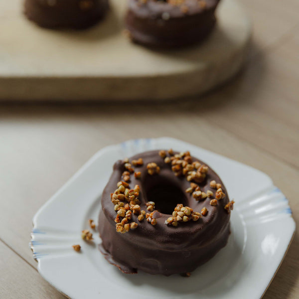 Ginger Creme Crunch Donuts