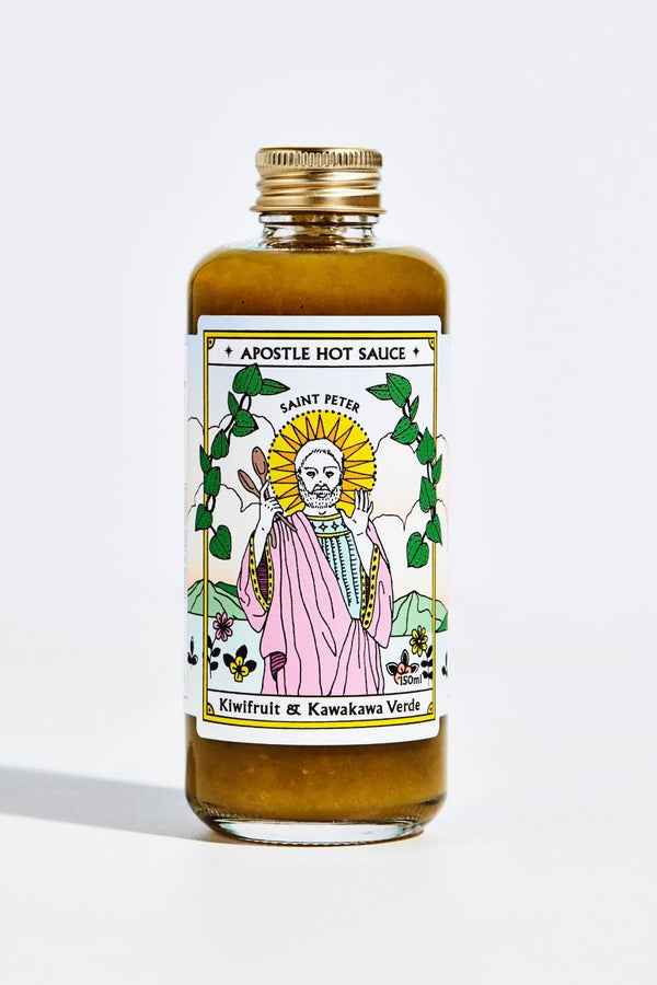 Apostle Hot Sauce - Kiwifruit & Kawakawa Verde