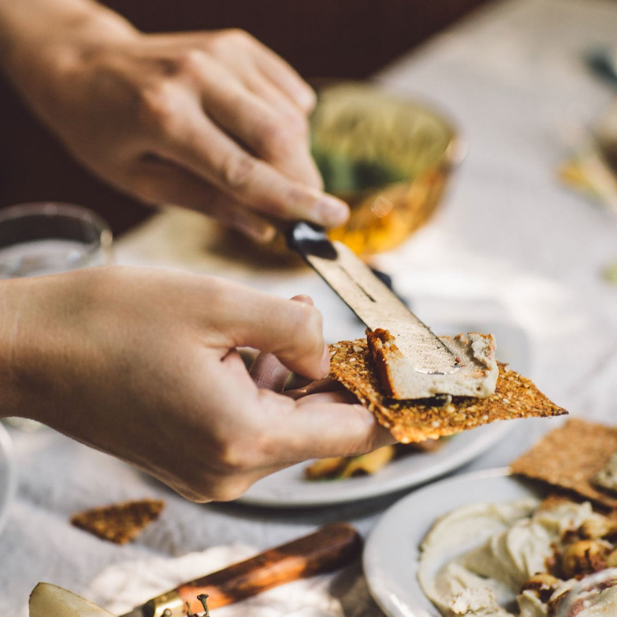 Almond Crackers - Cayenne Sundried Tomato