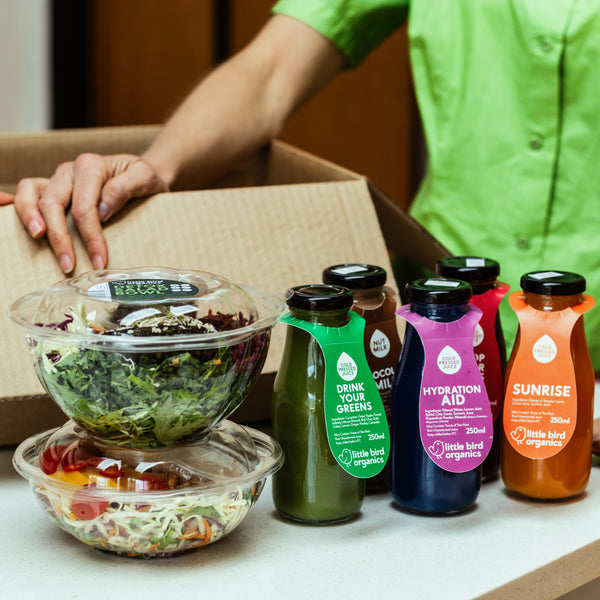 5 Day Cold-pressed Juice and Salad Meal Plan