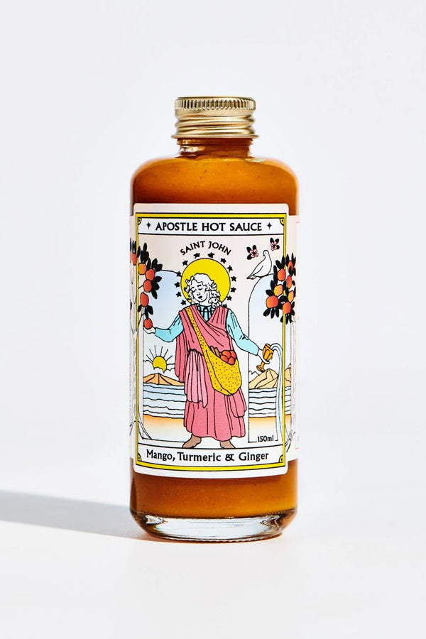 Apostle Hot Sauce - Mango, Turmeric & Ginger