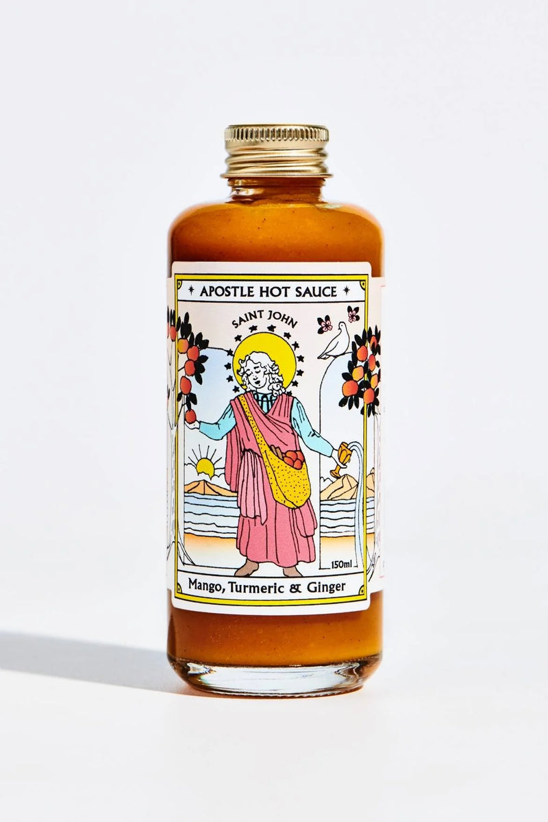 Apostle Hot Sauce - Mango, Turmeric & Ginger