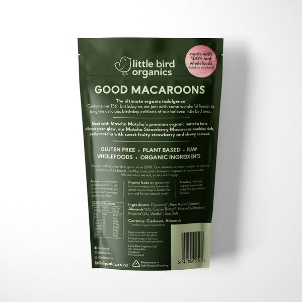 Good Macaroons Matcha Strawberry