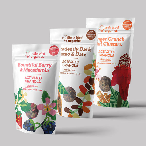 Activated Granola Tasting Pack (3 Bags)