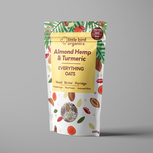 Everything Oats - Almond, Hemp & Turmeric
