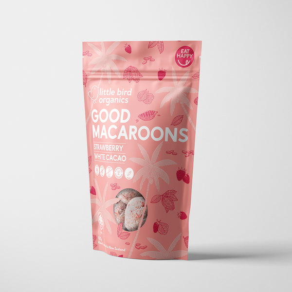 Good Macaroons - Strawberry + White Cacao