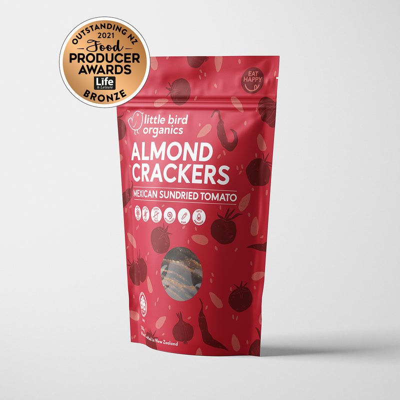 Almond Crackers - Mexican Sundried Tomato