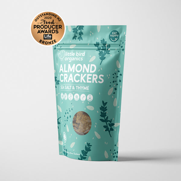 Almond Crackers - Sea Salt & Thyme